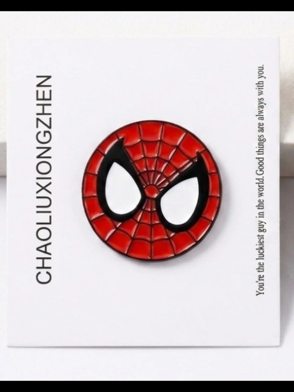 Spider-Man Enamel Pin (Bundle Pricing Available)